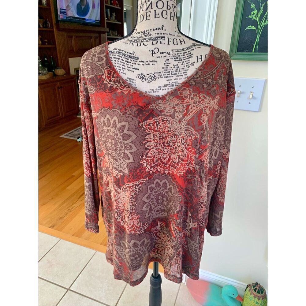 Croft & Barrow Fall Blouse - Picture 5 of 5